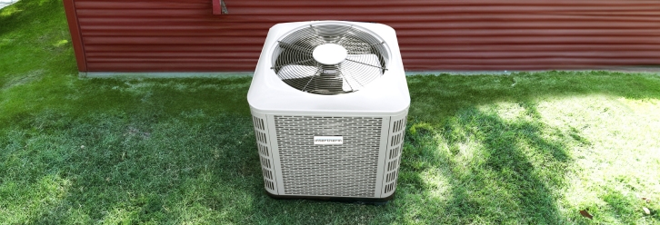 Intertherm outdoor HVAC unit